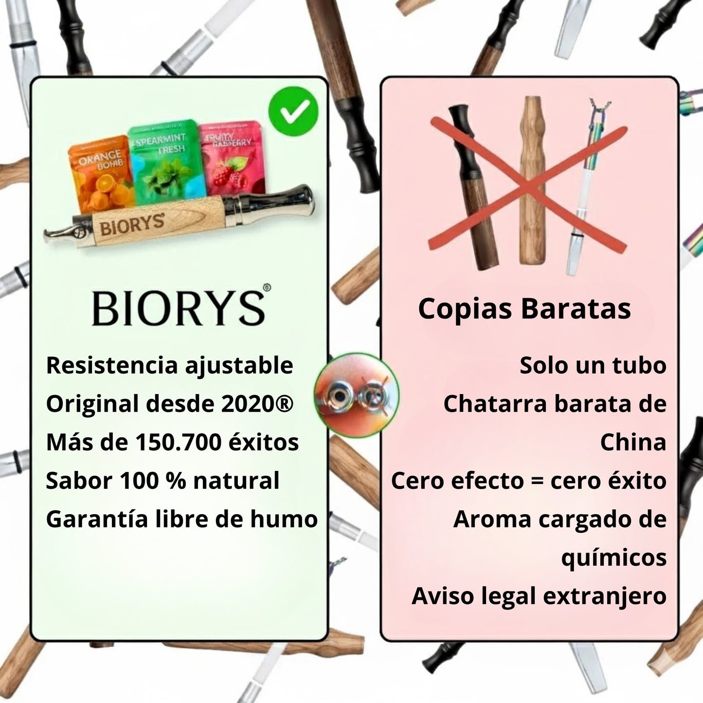 Biorys Taste – Libérate del tabaco, conserva el gesto