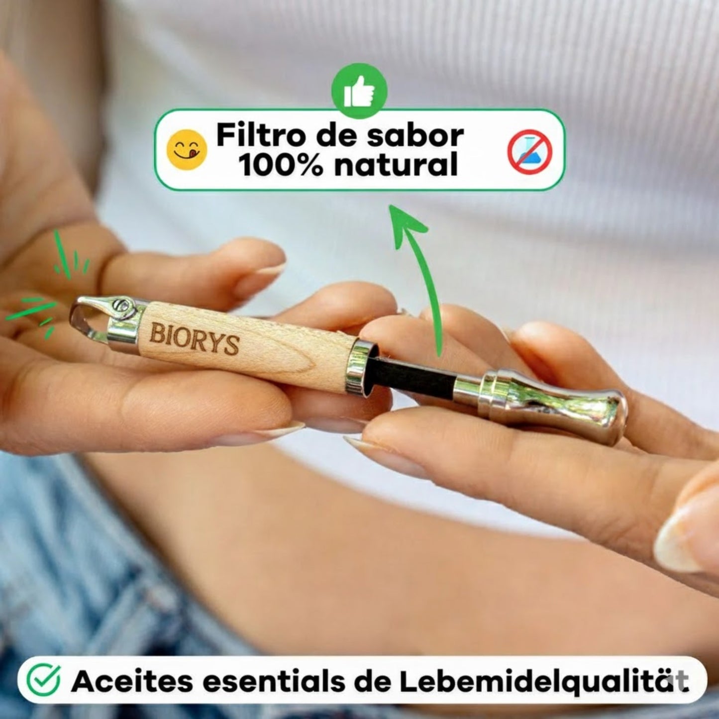 Biorys Taste – Libérate del tabaco, conserva el gesto